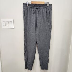 Skora Activewear Qwick Dry Jogger Tapered Leg Pants Men's Medium Gray Zip Legs